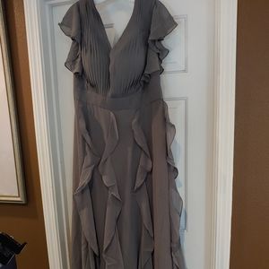 COPY - Steel Grey Mother of the bride dress Size 16